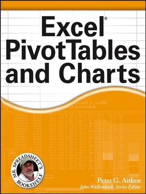 cover image of Excel PivotTables and Charts
